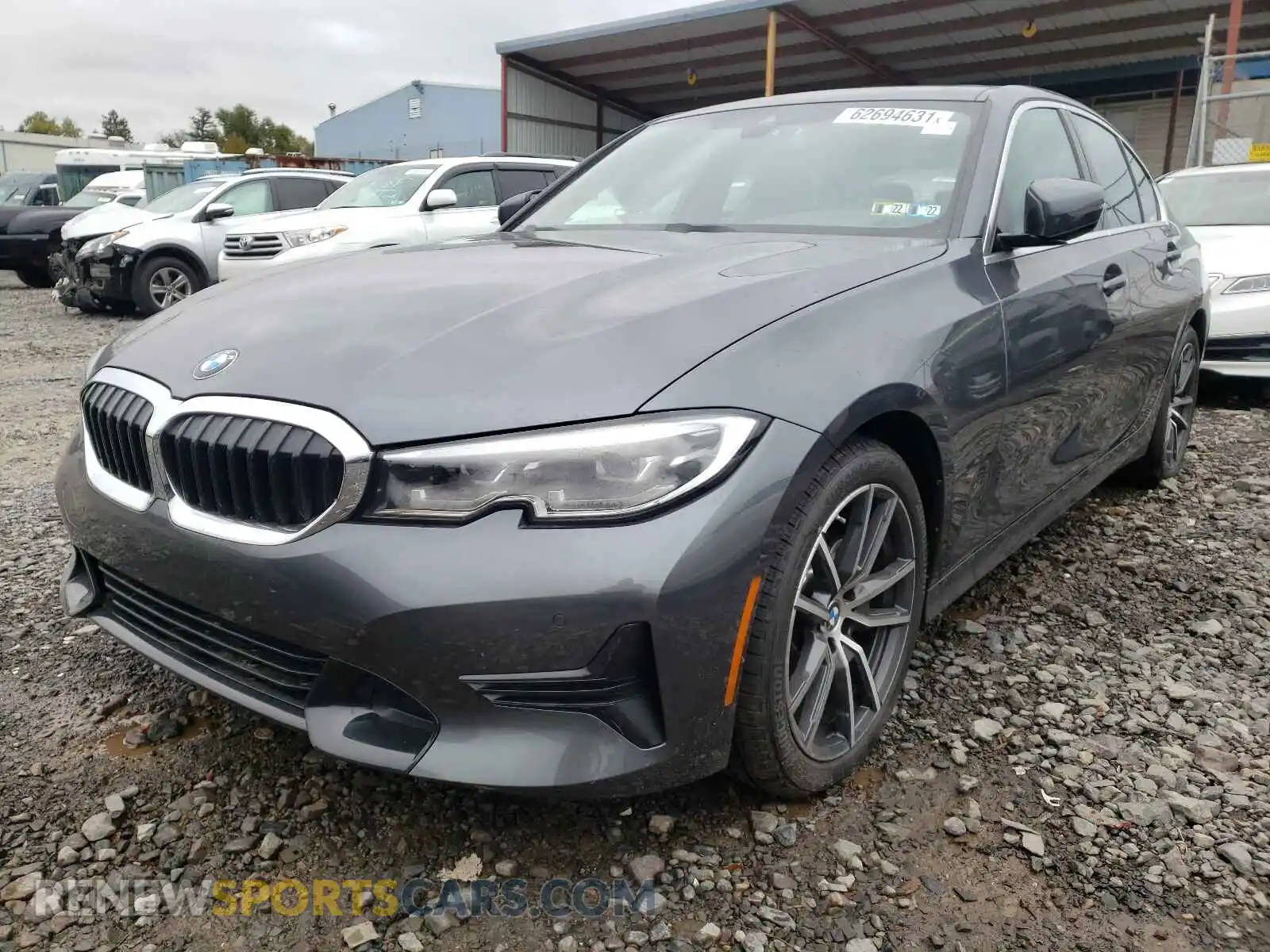 2 Photograph of a damaged car 3MW5R7J07M8C16617 BMW 3 SERIES 2021