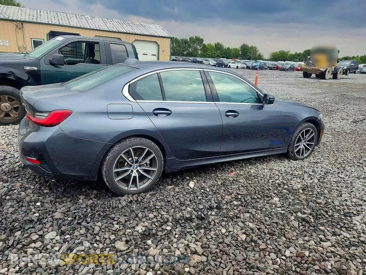 3 Photograph of a damaged car 3MW5R7J07M8C17654 BMW 3 SERIES 2021