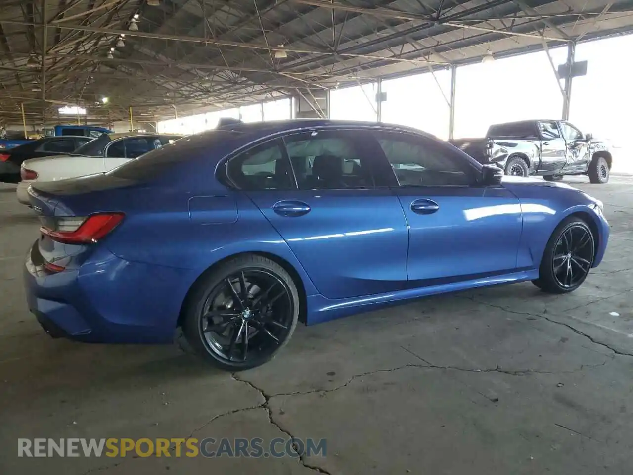 3 Photograph of a damaged car 3MW5R7J09M8B67209 BMW 3 SERIES 2021