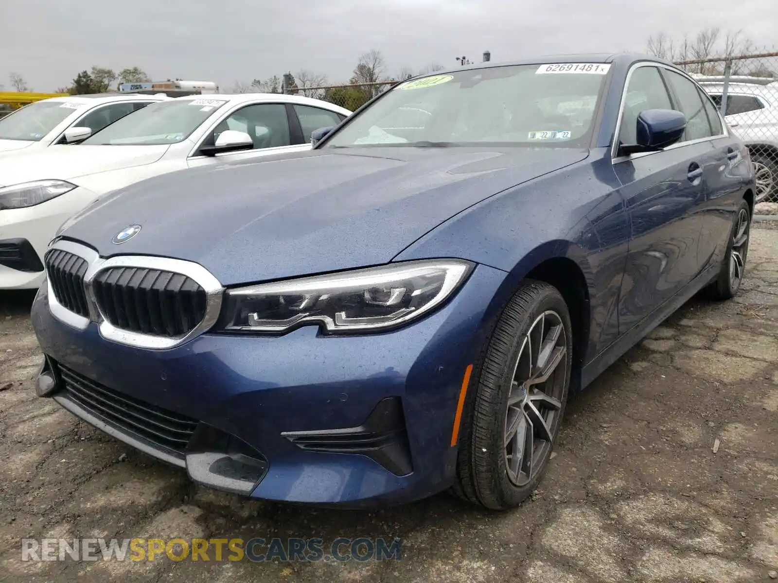2 Photograph of a damaged car 3MW5R7J09M8B73009 BMW 3 SERIES 2021