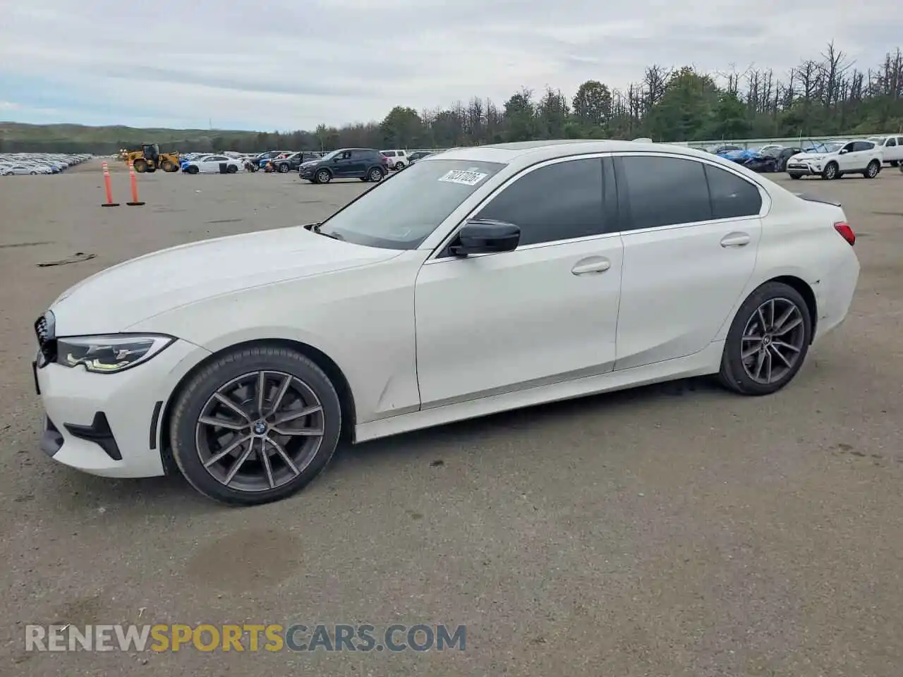 1 Фотография поврежденного автомобиля 3MW5R7J09M8B73043 BMW 3 SERIES 2021