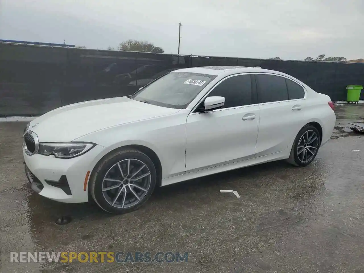 1 Photograph of a damaged car 3MW5R7J09M8B74497 BMW 3 SERIES 2021