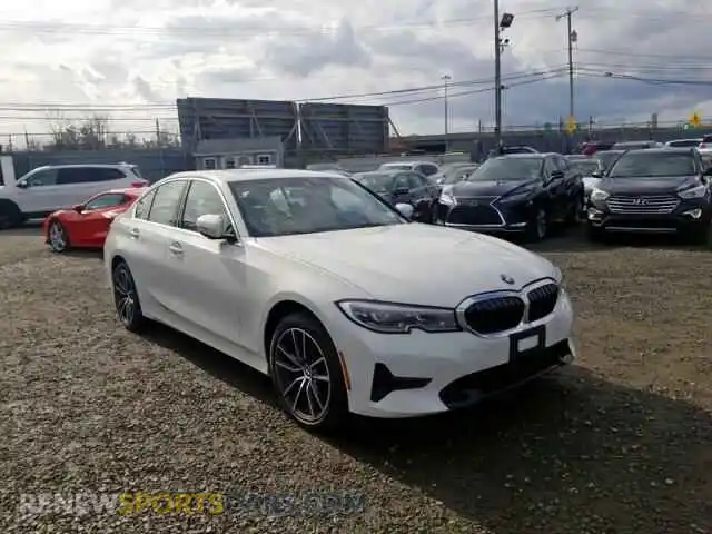 1 Photograph of a damaged car 3MW5R7J09M8B76508 BMW 3 SERIES 2021