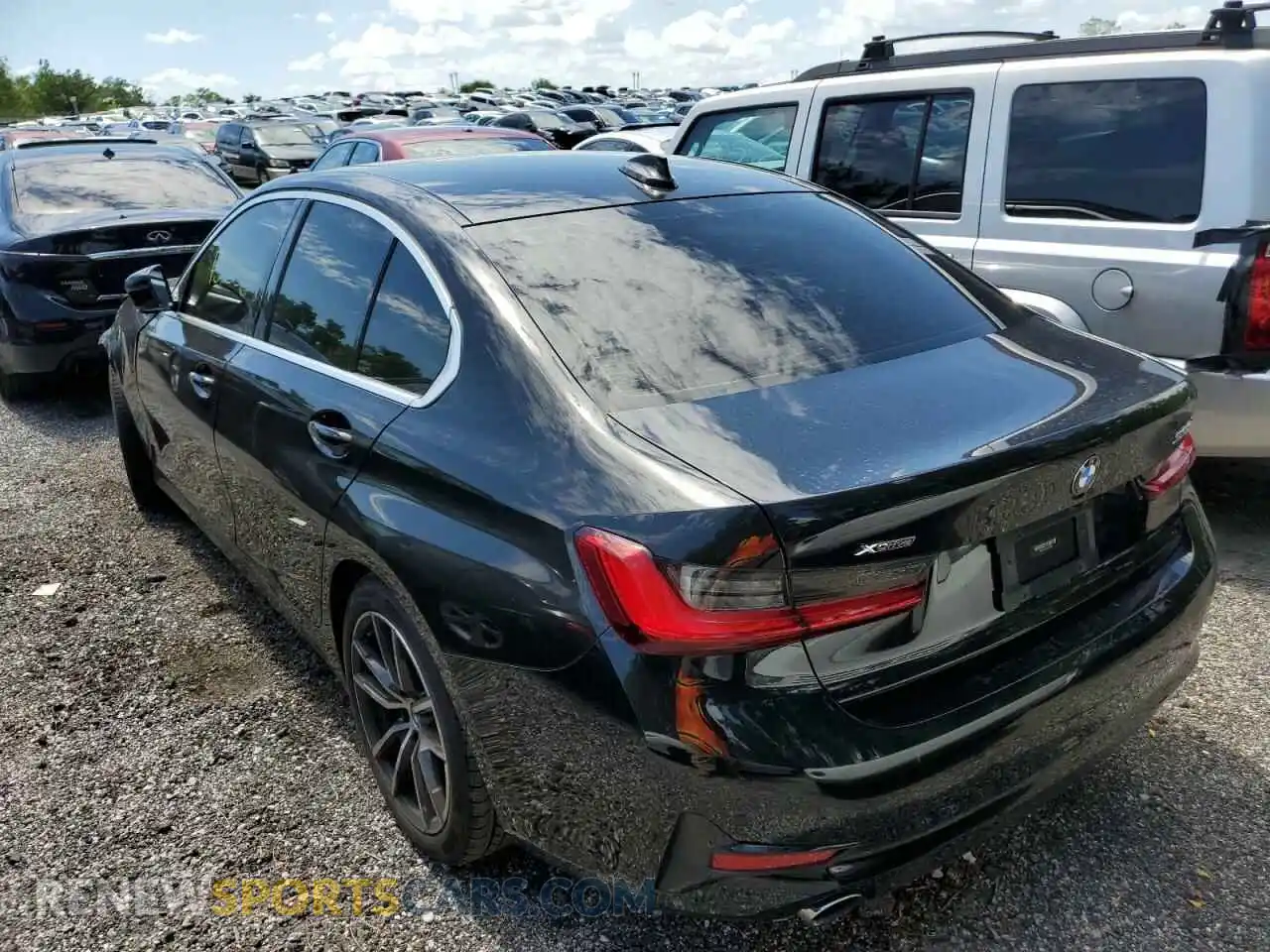 3 Photograph of a damaged car 3MW5R7J0XM8C18183 BMW 3 SERIES 2021