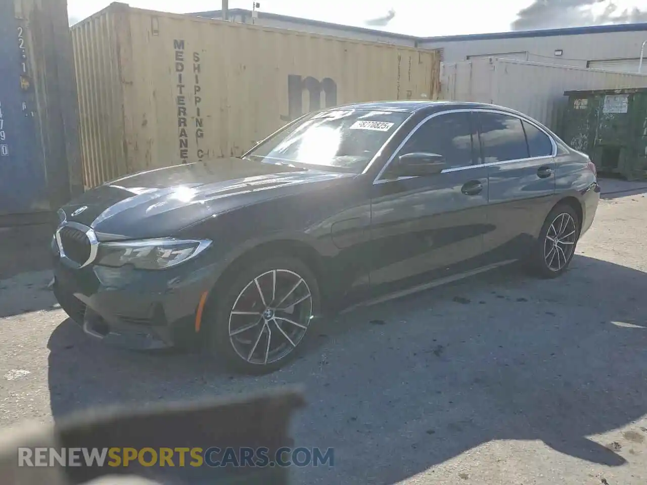 1 Photograph of a damaged car WBA5P7C00MFK07624 BMW 3 SERIES 2021