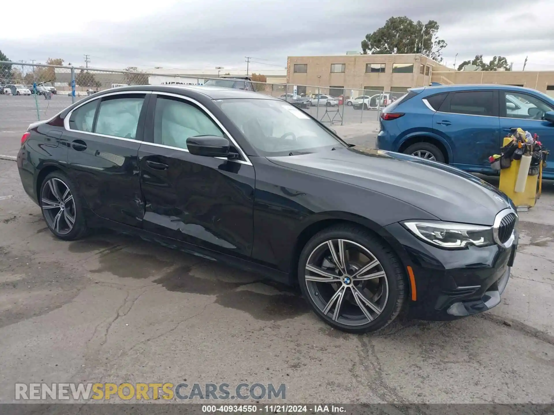 1 Photograph of a damaged car WBA5P7C00MFL10073 BMW 3 SERIES 2021