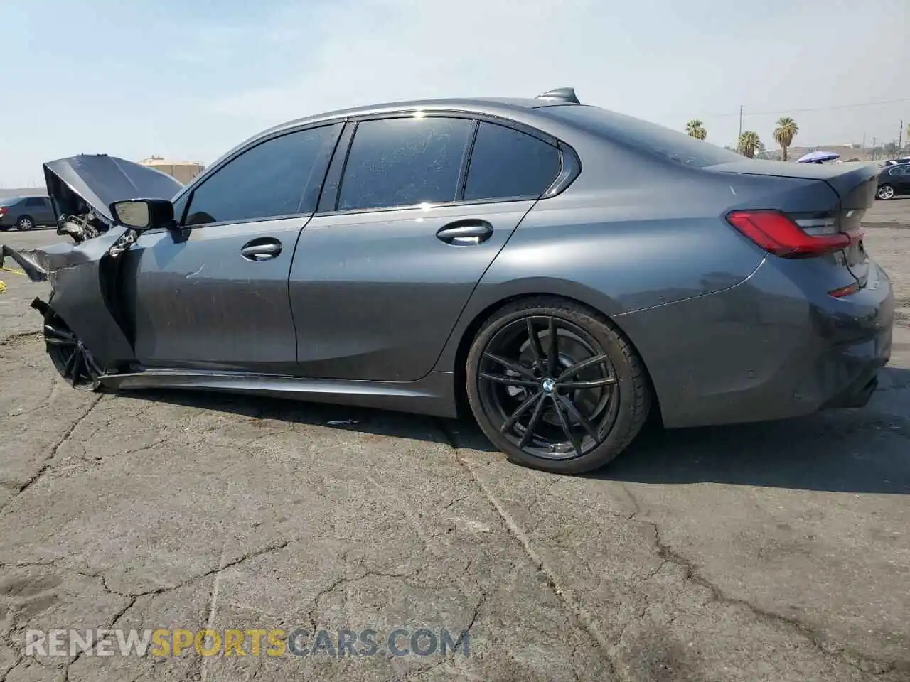 2 Photograph of a damaged car WBA5R1C0XMFL38678 BMW 3 SERIES 2021