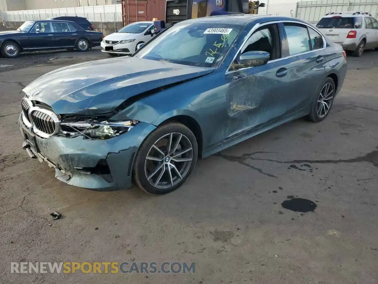 1 Photograph of a damaged car WBA5R7C03MFK53782 BMW 3 SERIES 2021