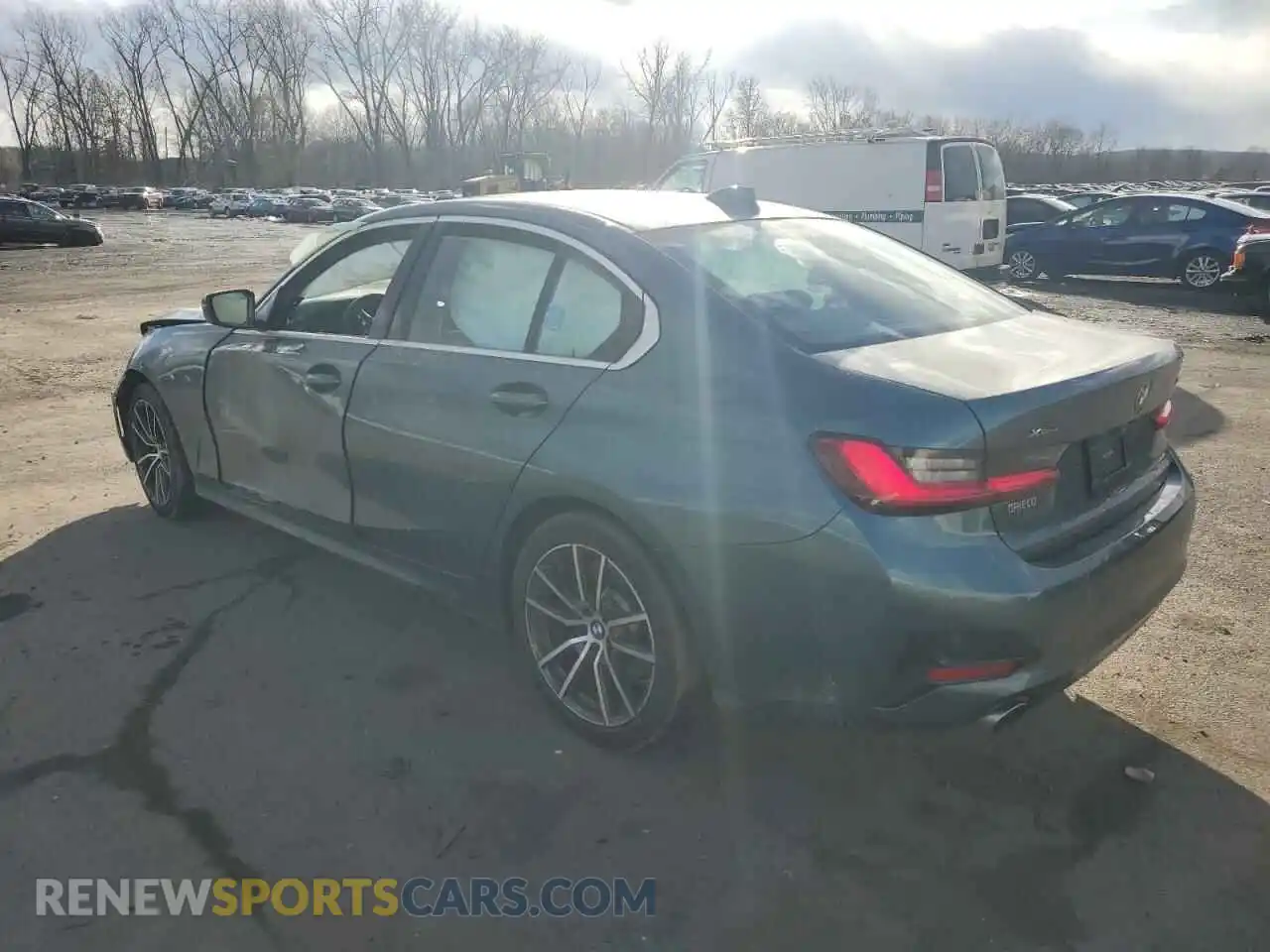 2 Photograph of a damaged car WBA5R7C03MFK53782 BMW 3 SERIES 2021