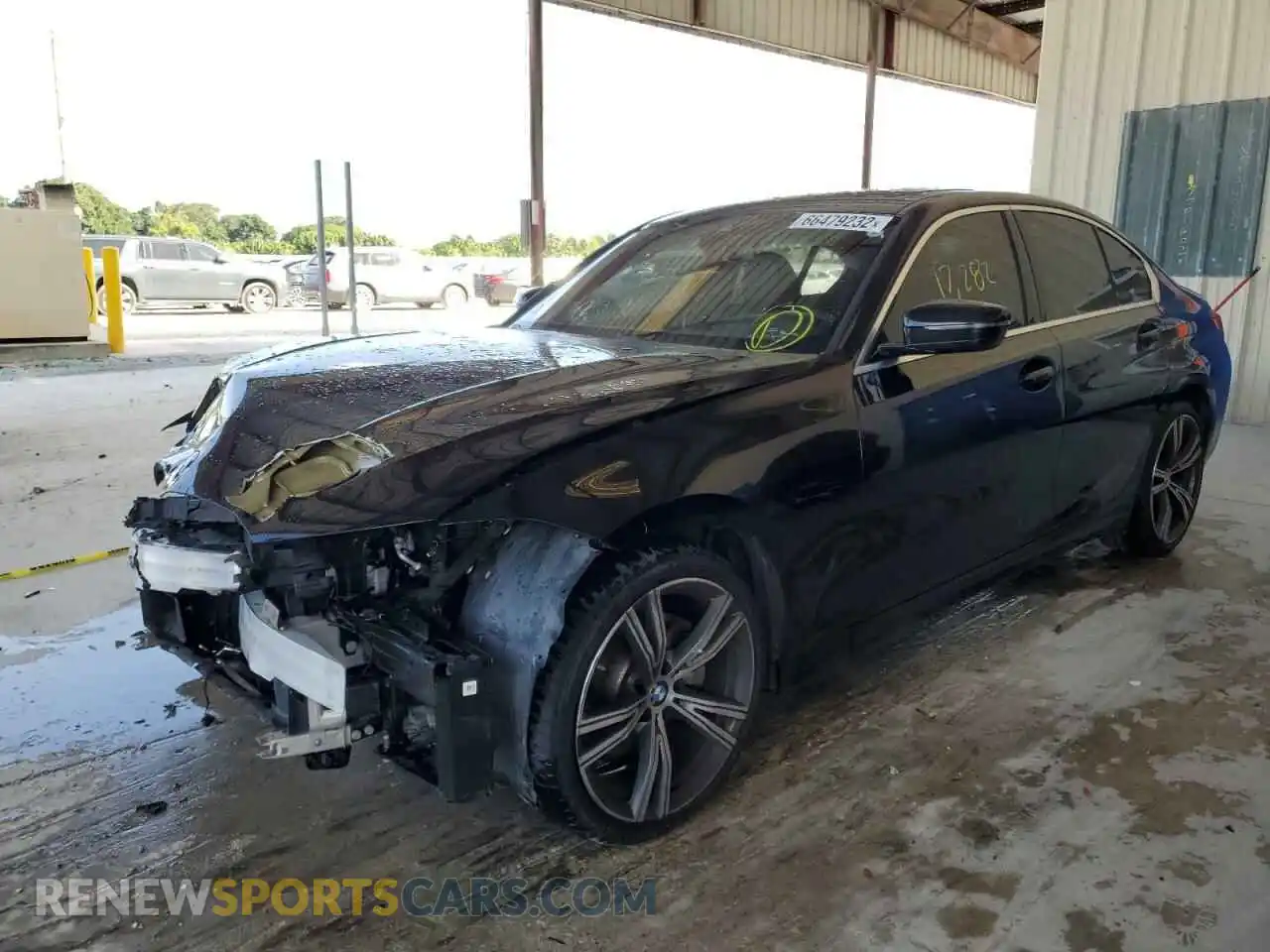 2 Photograph of a damaged car WBA5R7C04MFK49272 BMW 3 SERIES 2021