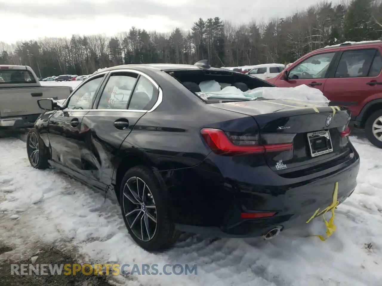 3 Photograph of a damaged car WBA5R7C07MFL58387 BMW 3 SERIES 2021