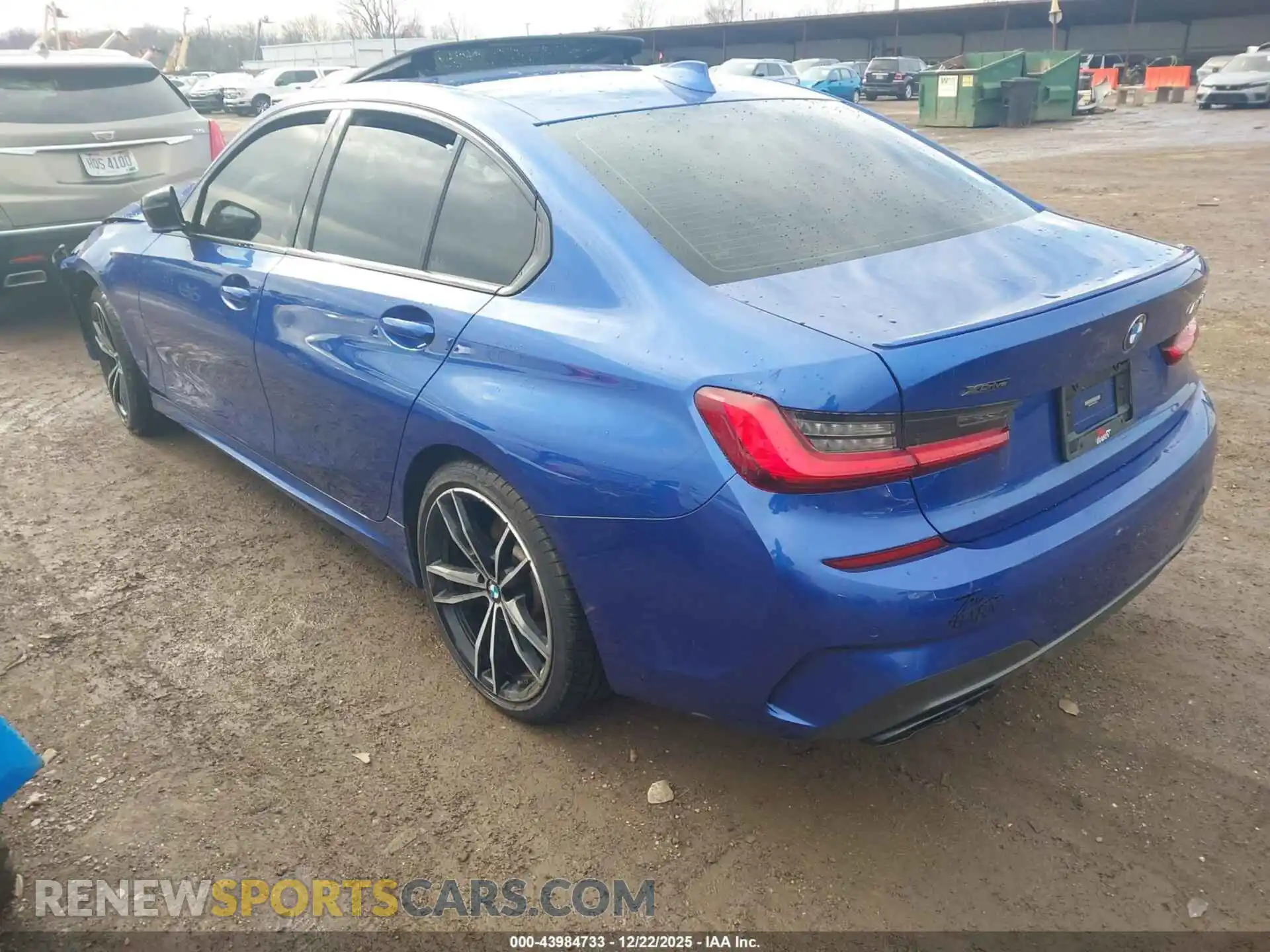 3 Photograph of a damaged car WBA5U9C03MFK14653 BMW 3 SERIES 2021