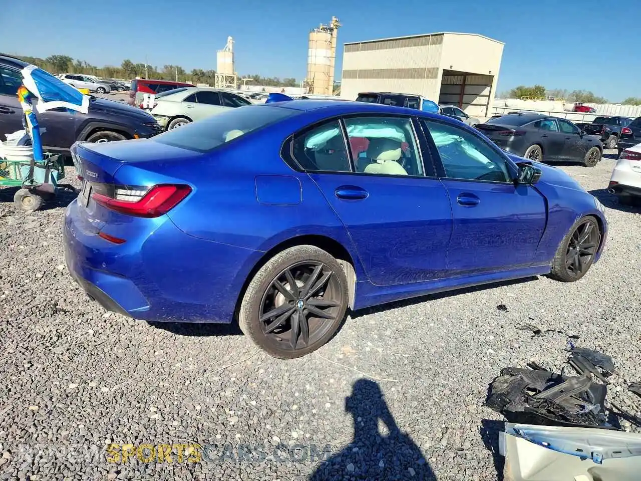 3 Photograph of a damaged car 3MW5R7J02N8C71283 BMW 3 SERIES 2022