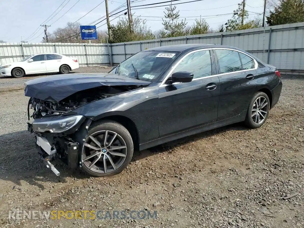 1 Photograph of a damaged car 3MW5R7J05N8C55952 BMW 3 SERIES 2022