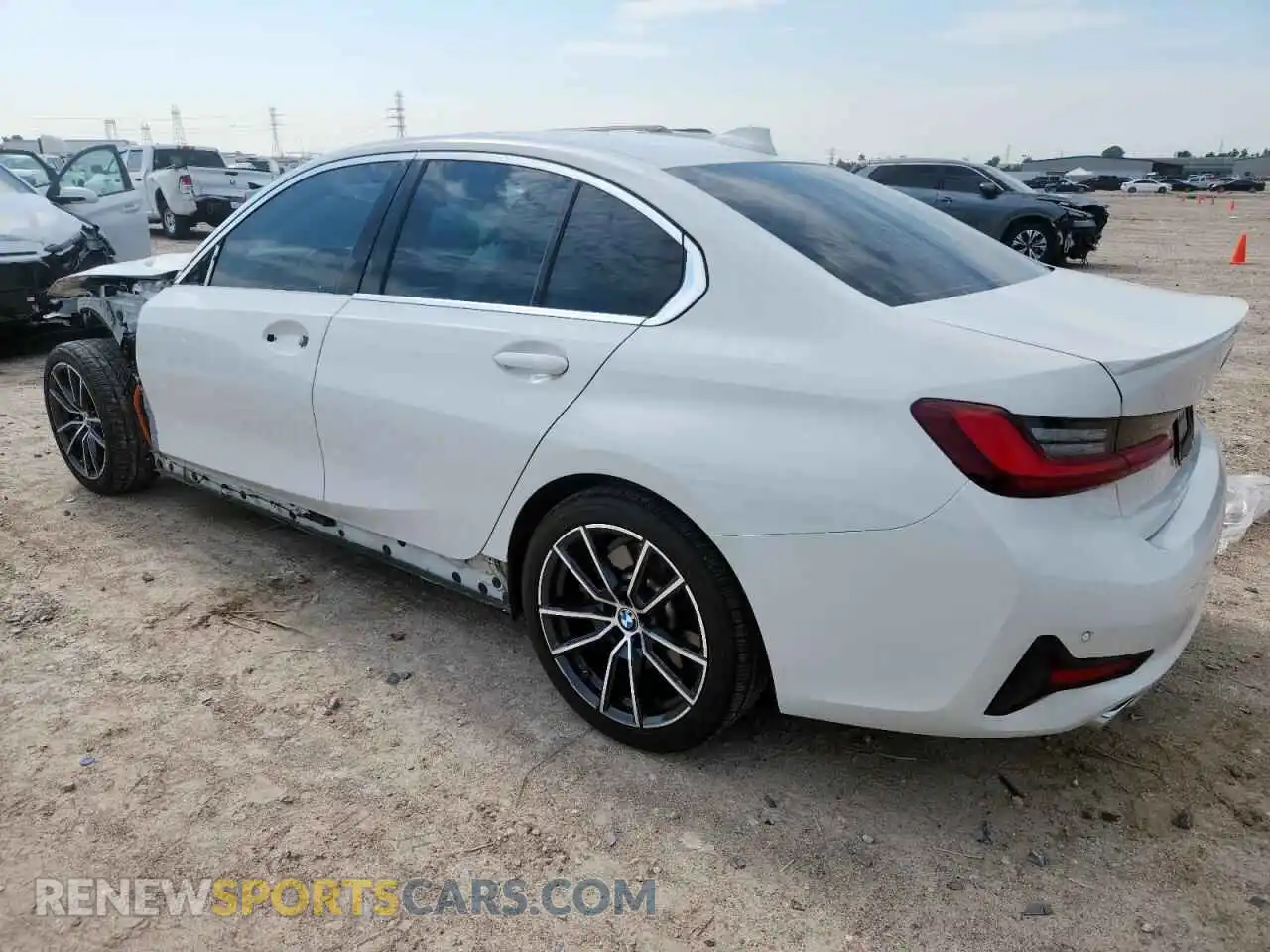 2 Photograph of a damaged car WBA5P7C05NFM10932 BMW 3 SERIES 2022