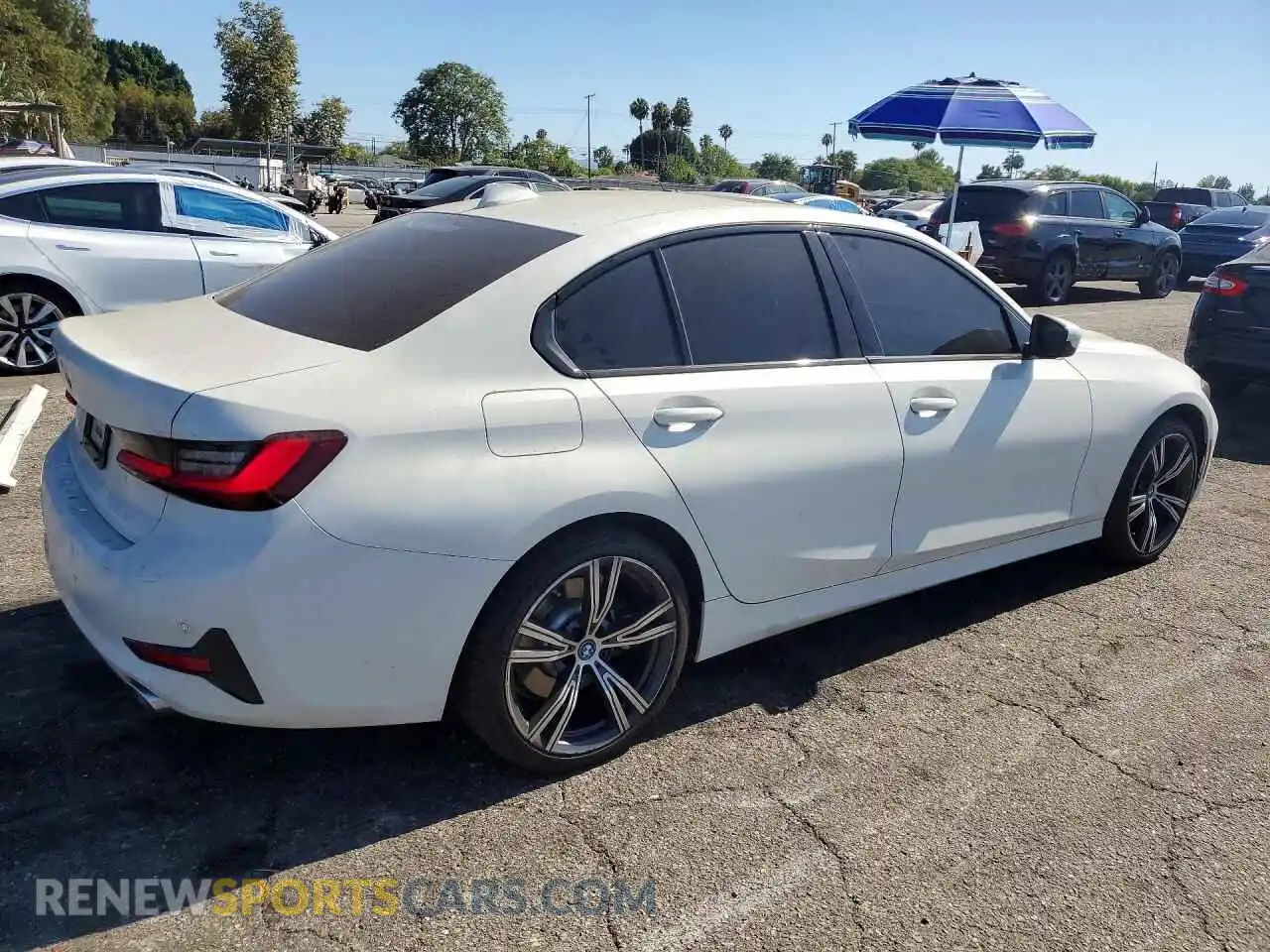 3 Фотография поврежденного автомобиля WBA5P7C09NFL66269 BMW 3 SERIES 2022