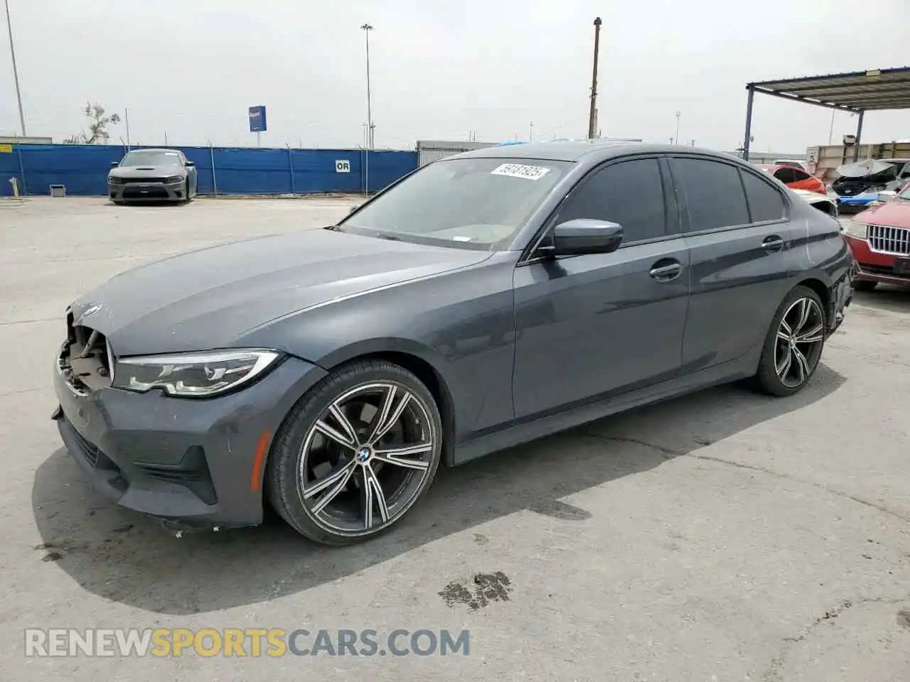 1 Photograph of a damaged car WBA5R1C01NFM02396 BMW 3 SERIES 2022