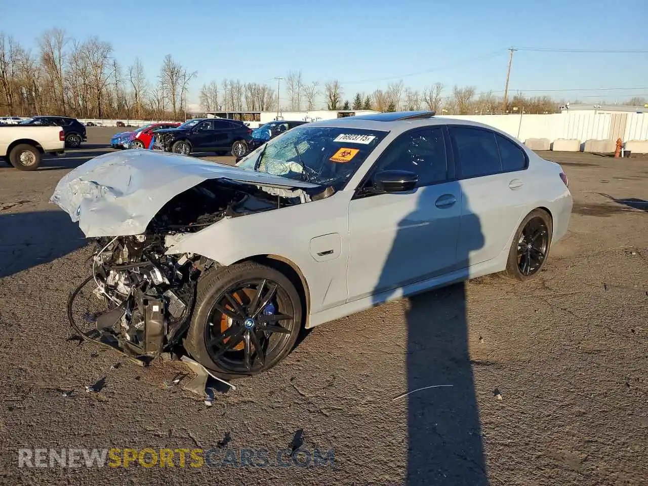 1 Photograph of a damaged car 3MW39FS00P8C94581 BMW 3 SERIES 2023