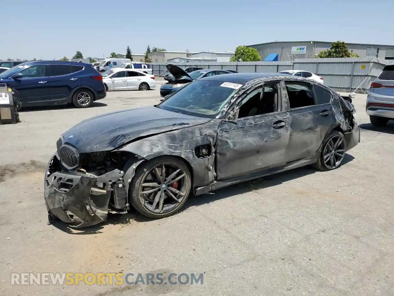 1 Photograph of a damaged car 3MW39FS04P8D10622 BMW 3 SERIES 2023