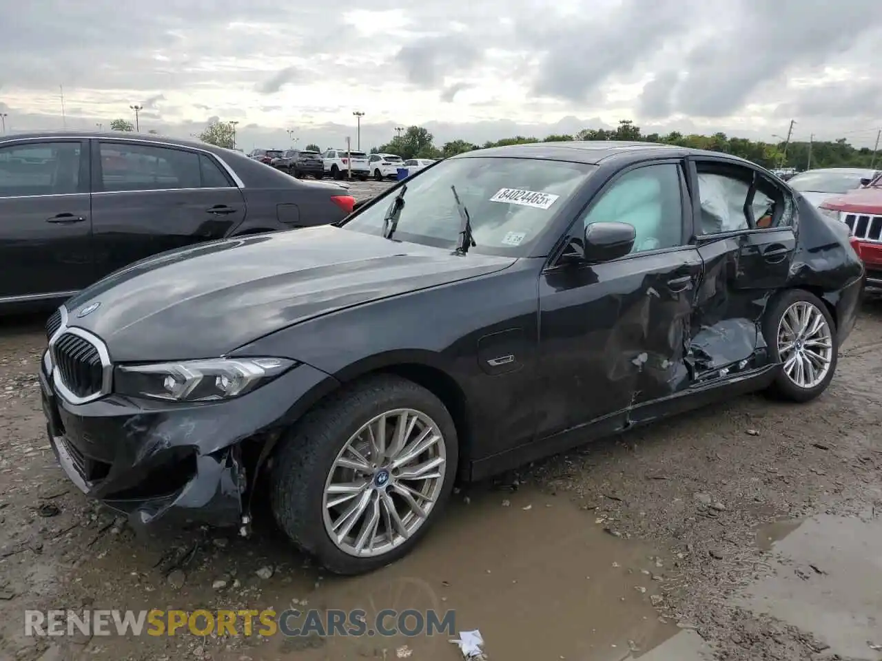 1 fotografías del automóvil dañado 3MW39FS05P8C98058 BMW 3 SERIES 2023
