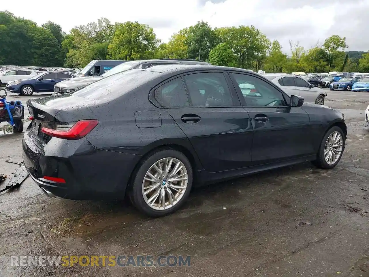 3 fotografías del automóvil dañado 3MW89FF04P8D67239 BMW 3 SERIES 2023
