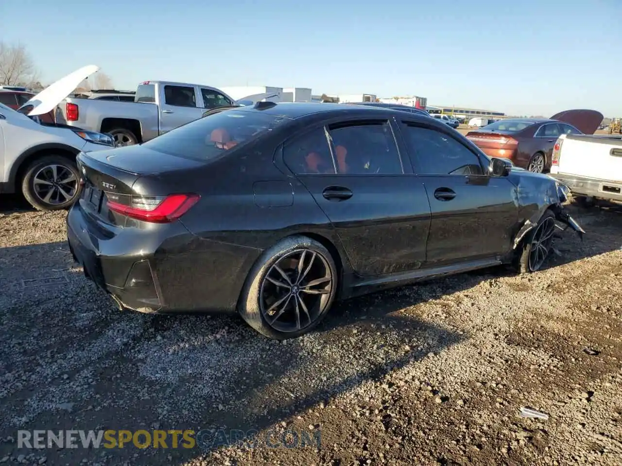 3 Photograph of a damaged car 3MW89FF08P8D10039 BMW 3 SERIES 2023