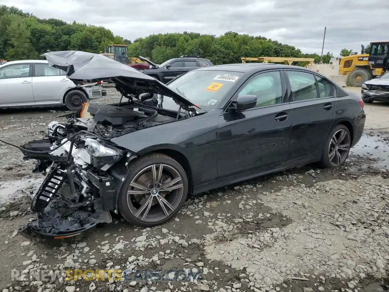 1 Photograph of a damaged car 3MW89FF08P8D45566 BMW 3 SERIES 2023