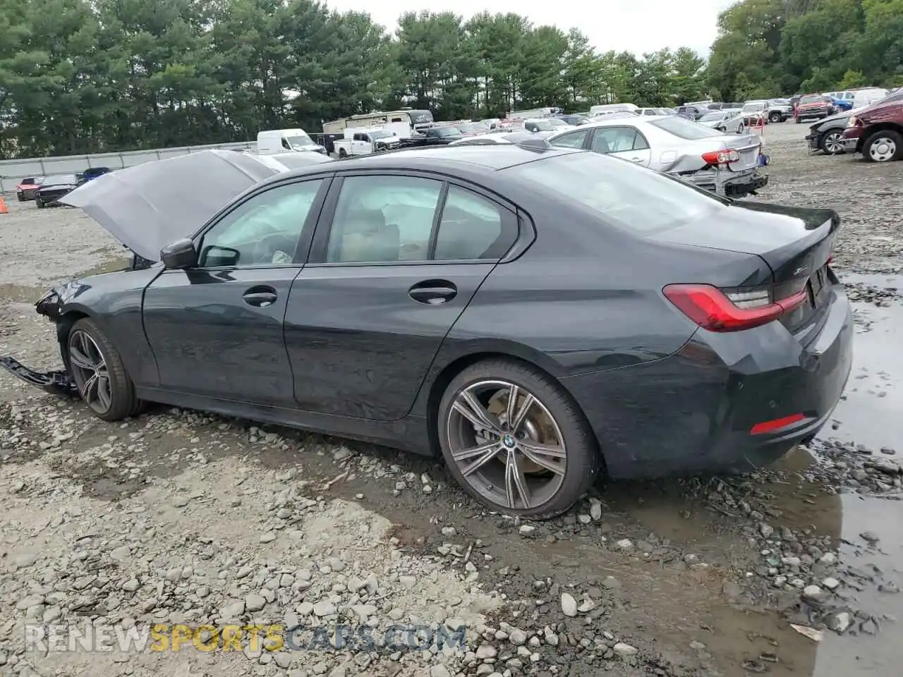 2 Photograph of a damaged car 3MW89FF08P8D45566 BMW 3 SERIES 2023