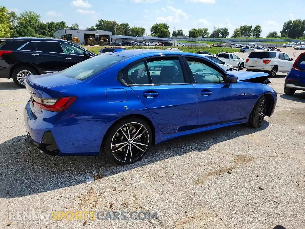 3 fotografías del automóvil dañado 3MW89FF09P8D67902 BMW 3 SERIES 2023