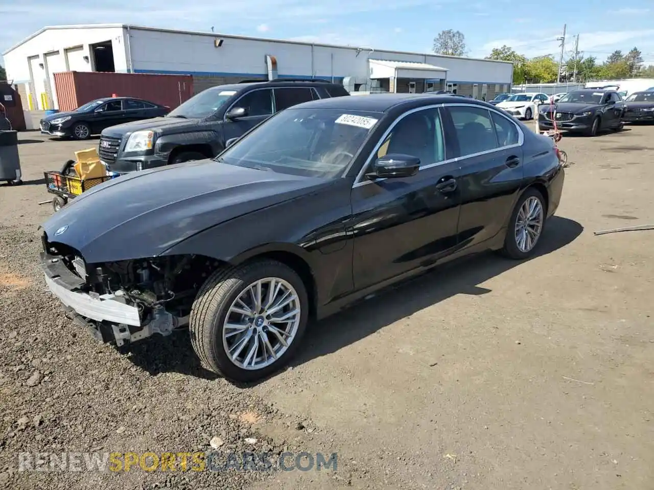 1 Photograph of a damaged car 3MW39FS06R8E38525 BMW 3 SERIES 2024