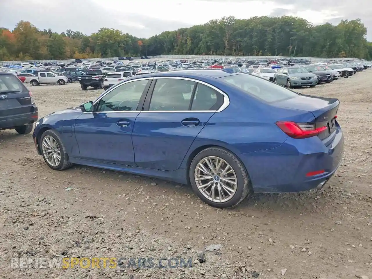 2 fotografías del automóvil dañado 3MW39FS07R8E26710 BMW 3 SERIES 2024