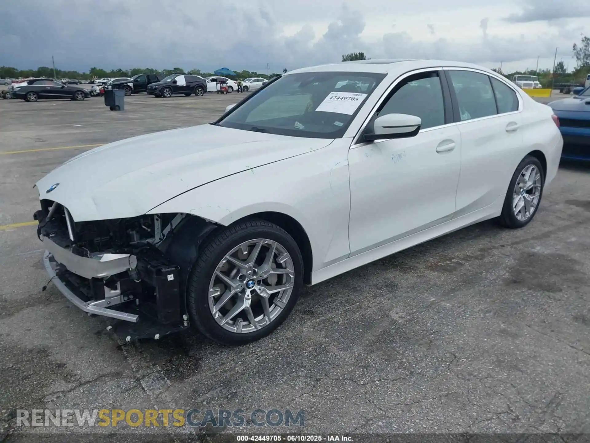 2 Photograph of a damaged car 3MW69CW00S8F10279 BMW 3 SERIES 2025