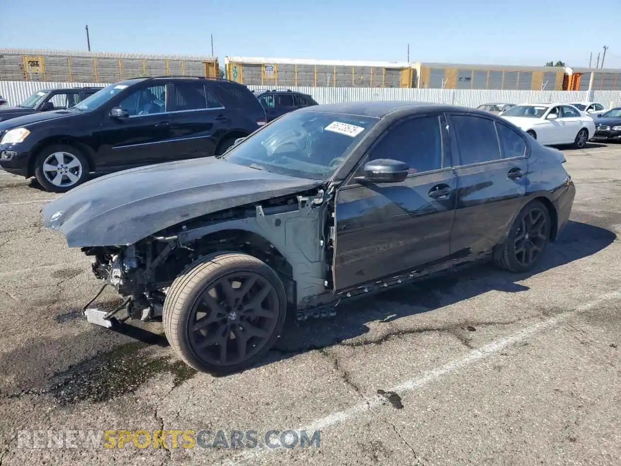 1 Photograph of a damaged car 3MW69CW01S8F22876 BMW 3 SERIES 2025