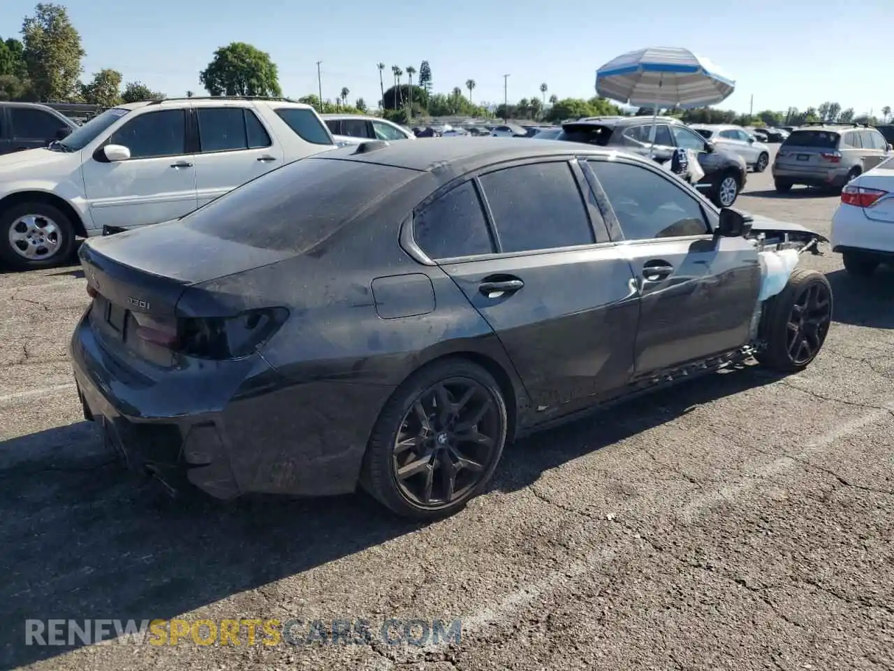 3 Photograph of a damaged car 3MW69CW01S8F22876 BMW 3 SERIES 2025