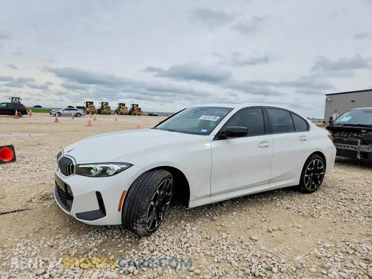 1 Photograph of a damaged car 3MW69CW0XS8F31396 BMW 3 SERIES 2025