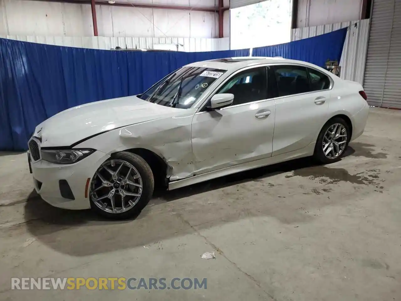 1 Photograph of a damaged car 3MW89CW00S8F09366 BMW 3 SERIES 2025