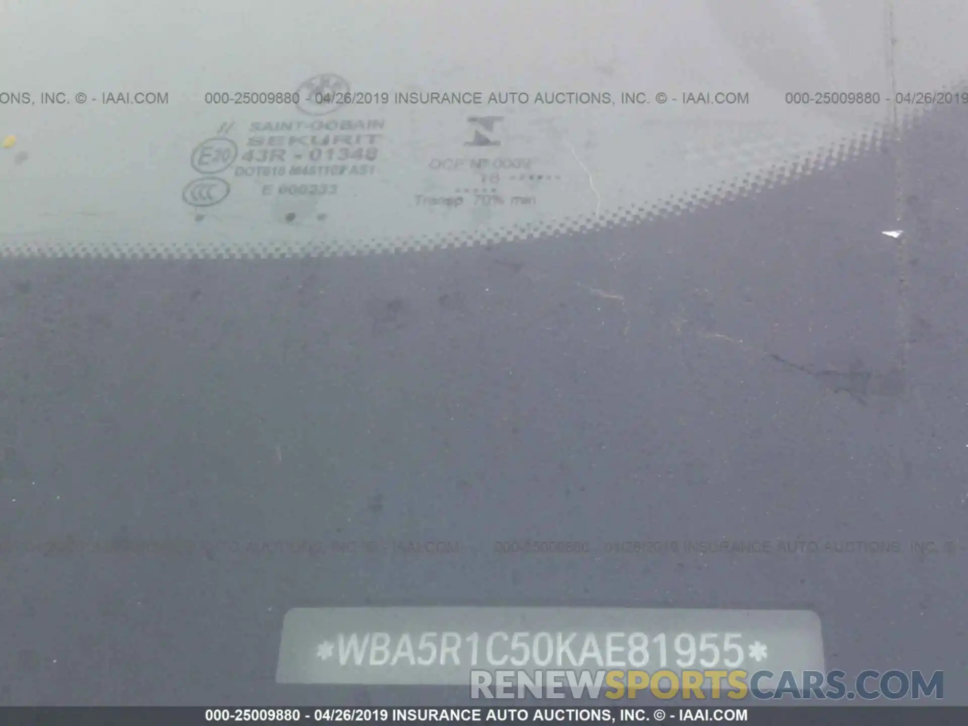 9 Photograph of a damaged car WBA5R1C50KAE81955 BMW 330I 2019