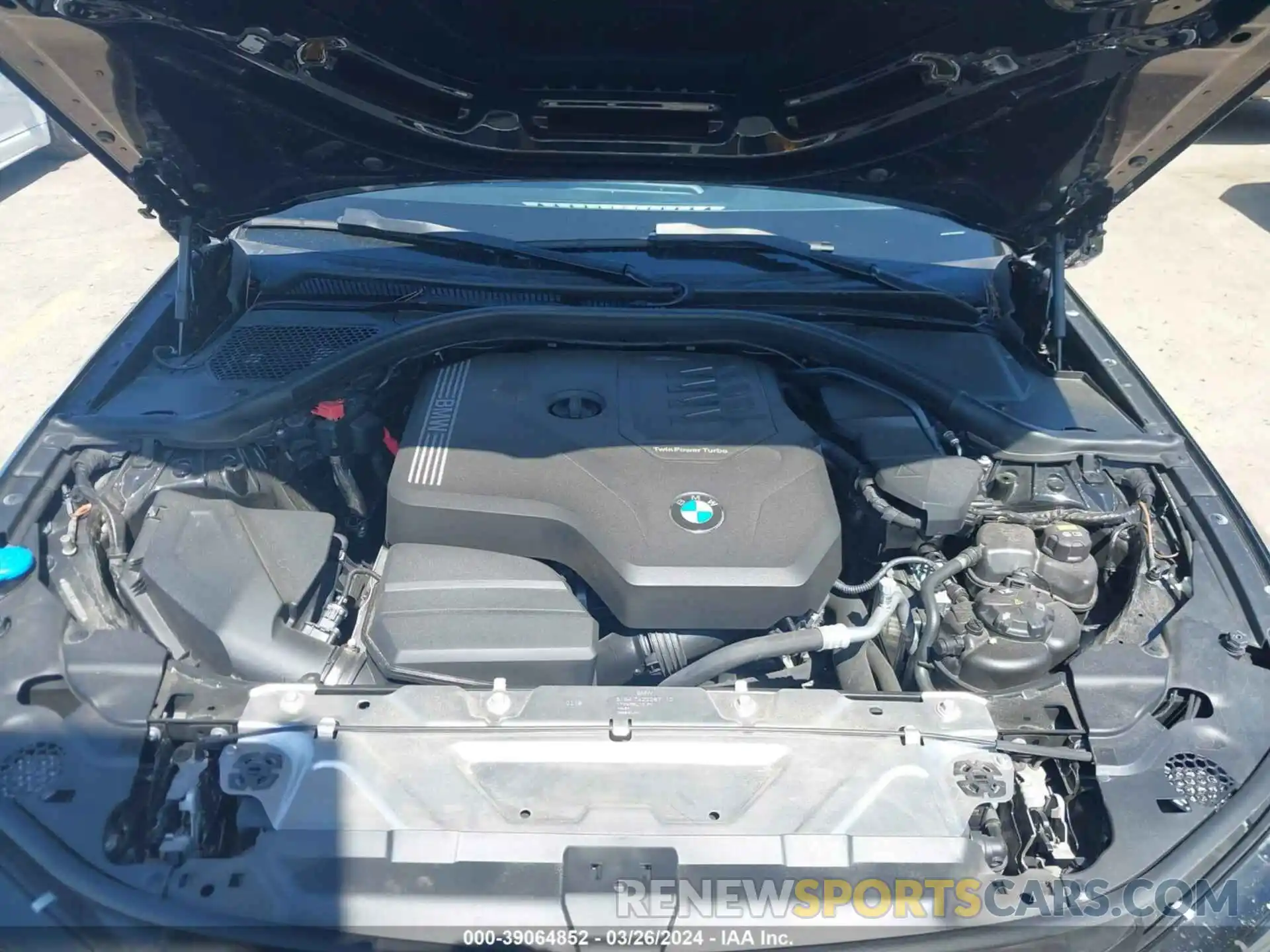 10 Photograph of a damaged car WBA5R1C51KAK08925 BMW 330I 2019