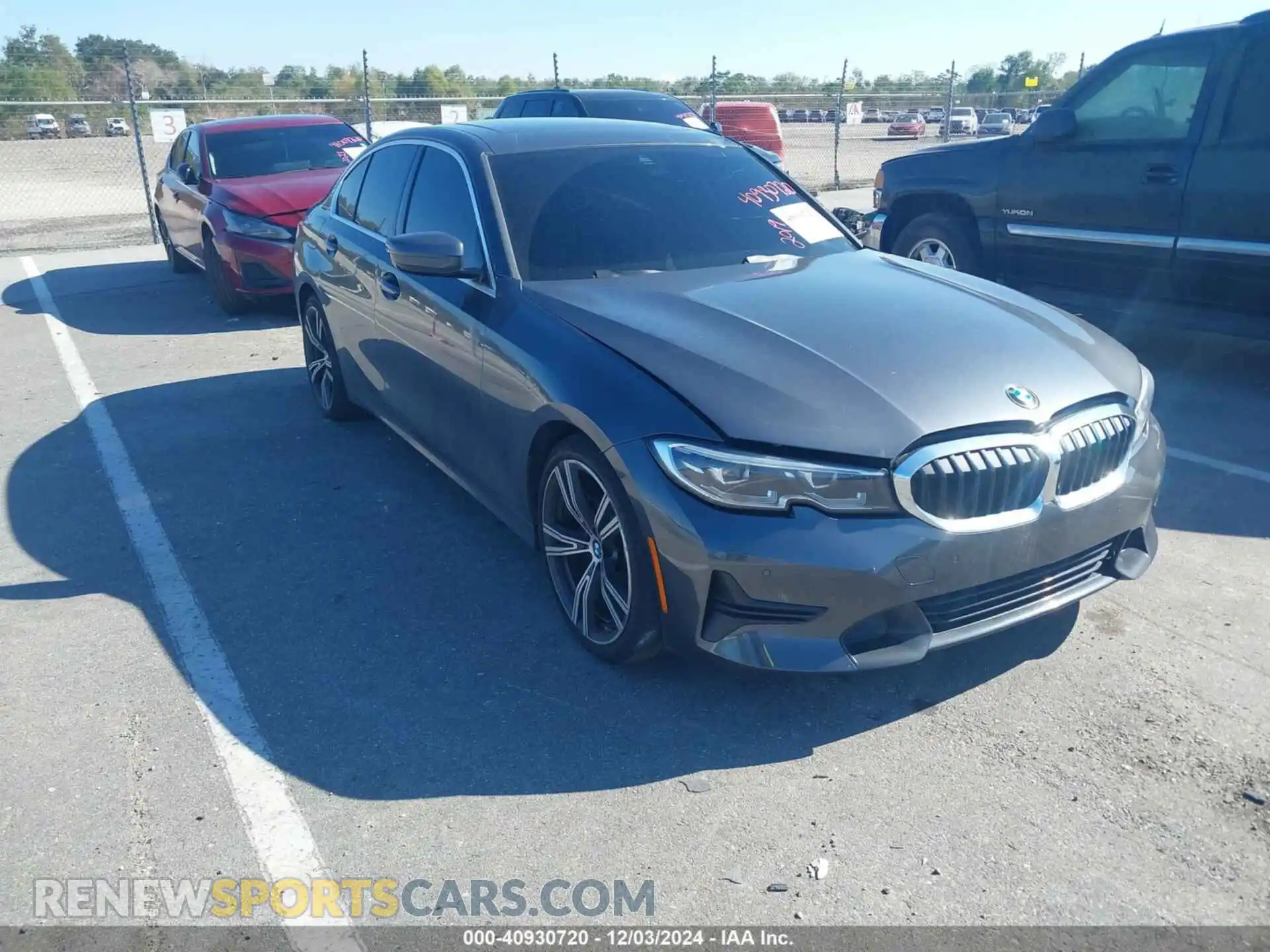1 fotografías del automóvil dañado WBA5R1C52KAJ99877 BMW 330I 2019