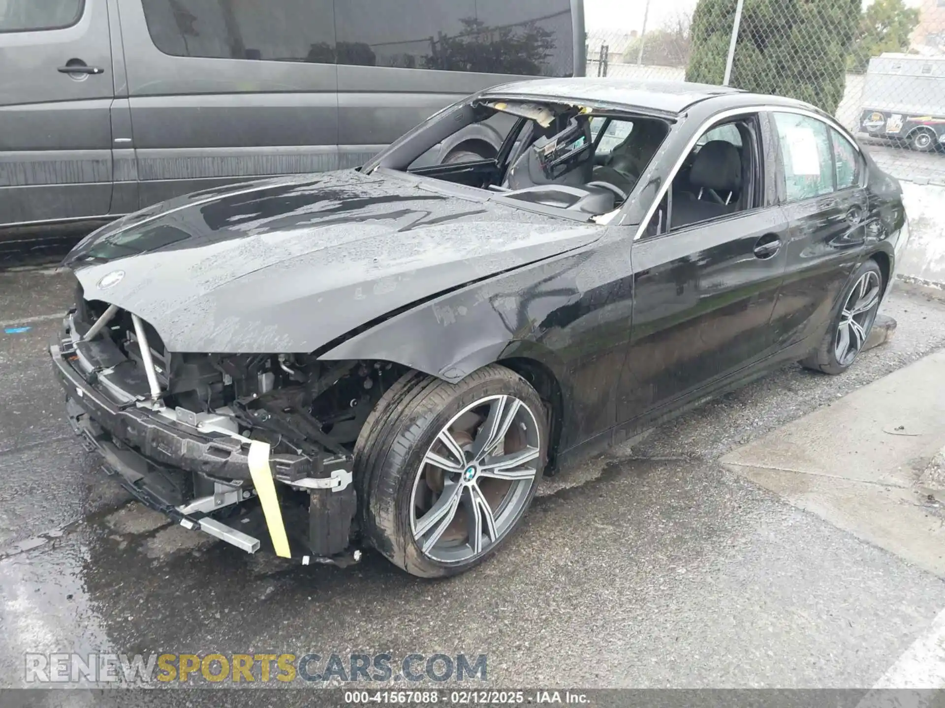 2 Photograph of a damaged car WBA5R1C52KFH23602 BMW 330I 2019