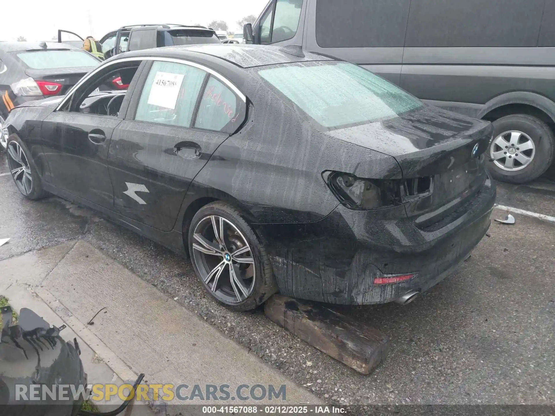 3 Photograph of a damaged car WBA5R1C52KFH23602 BMW 330I 2019