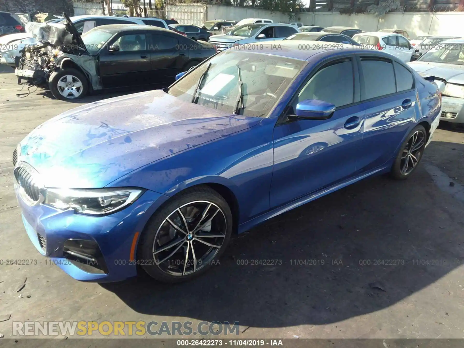 2 Photograph of a damaged car WBA5R1C55KAJ99212 BMW 330I 2019
