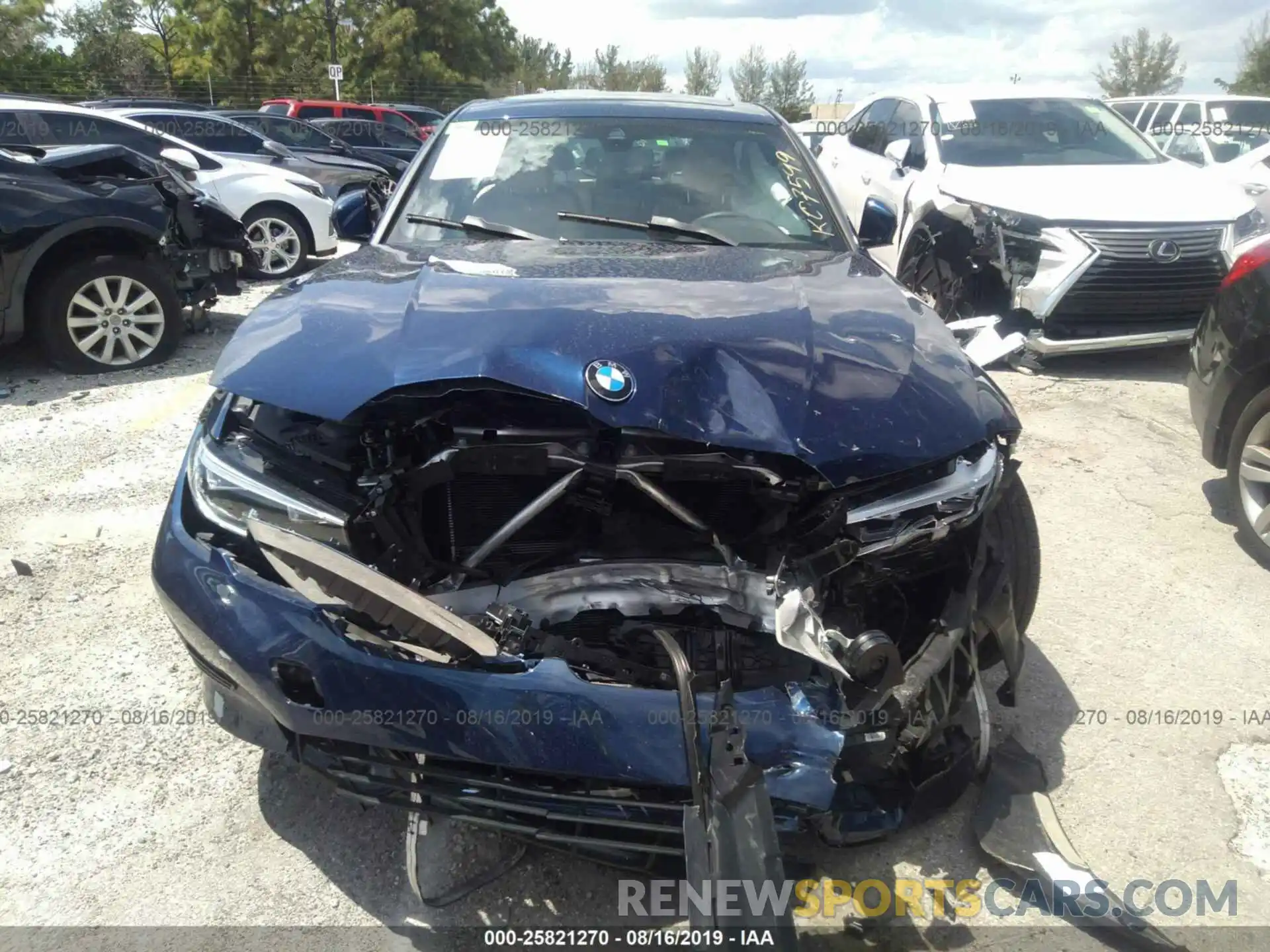 6 Photograph of a damaged car WBA5R1C59KAK07599 BMW 330I 2019