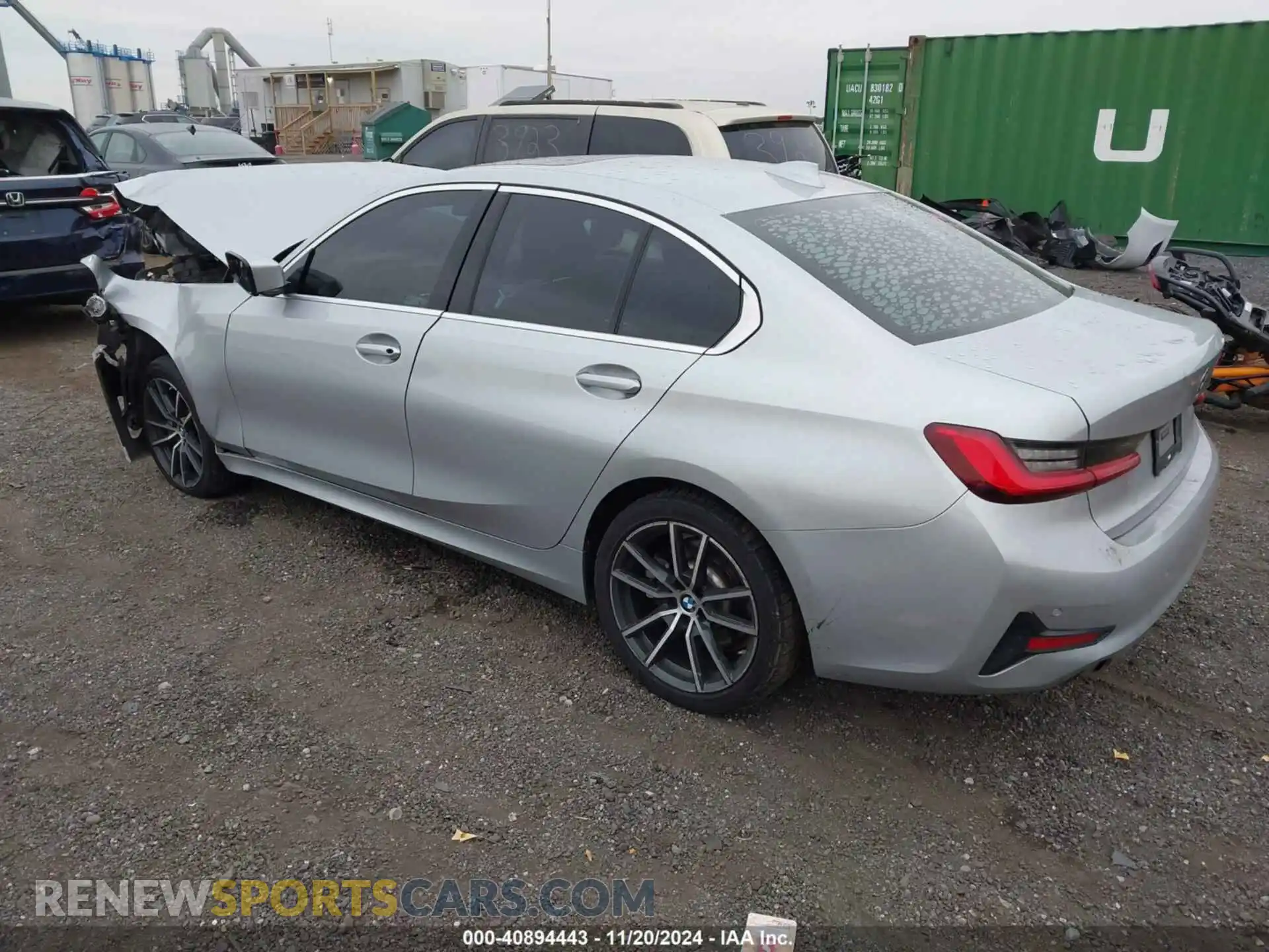 3 Photograph of a damaged car WBA5R7C50KAJ83602 BMW 330I 2019