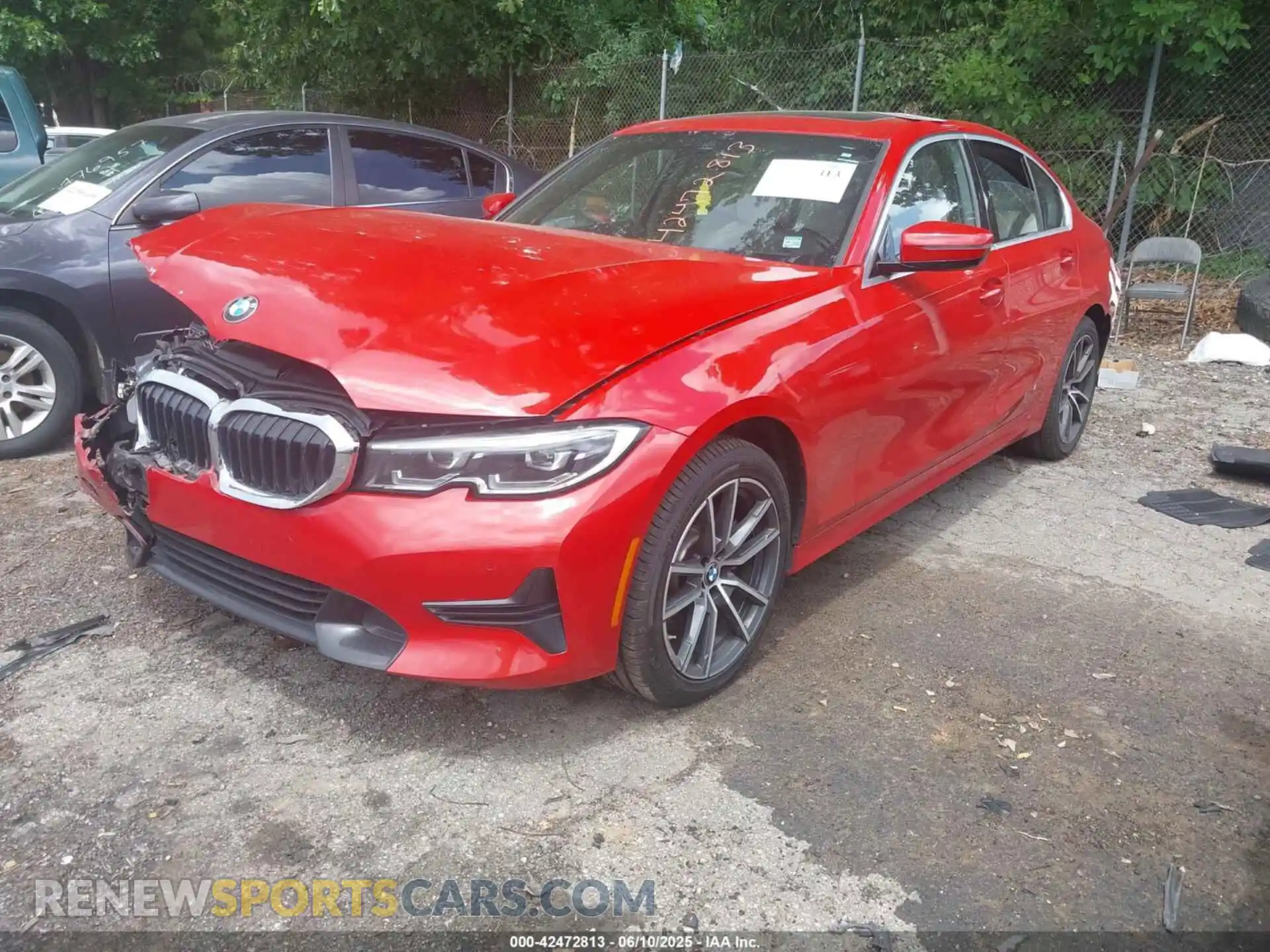 2 Photograph of a damaged car WBA5R7C50KAJ85253 BMW 330I 2019