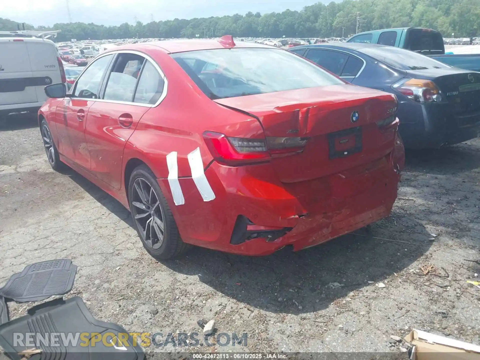 3 Photograph of a damaged car WBA5R7C50KAJ85253 BMW 330I 2019
