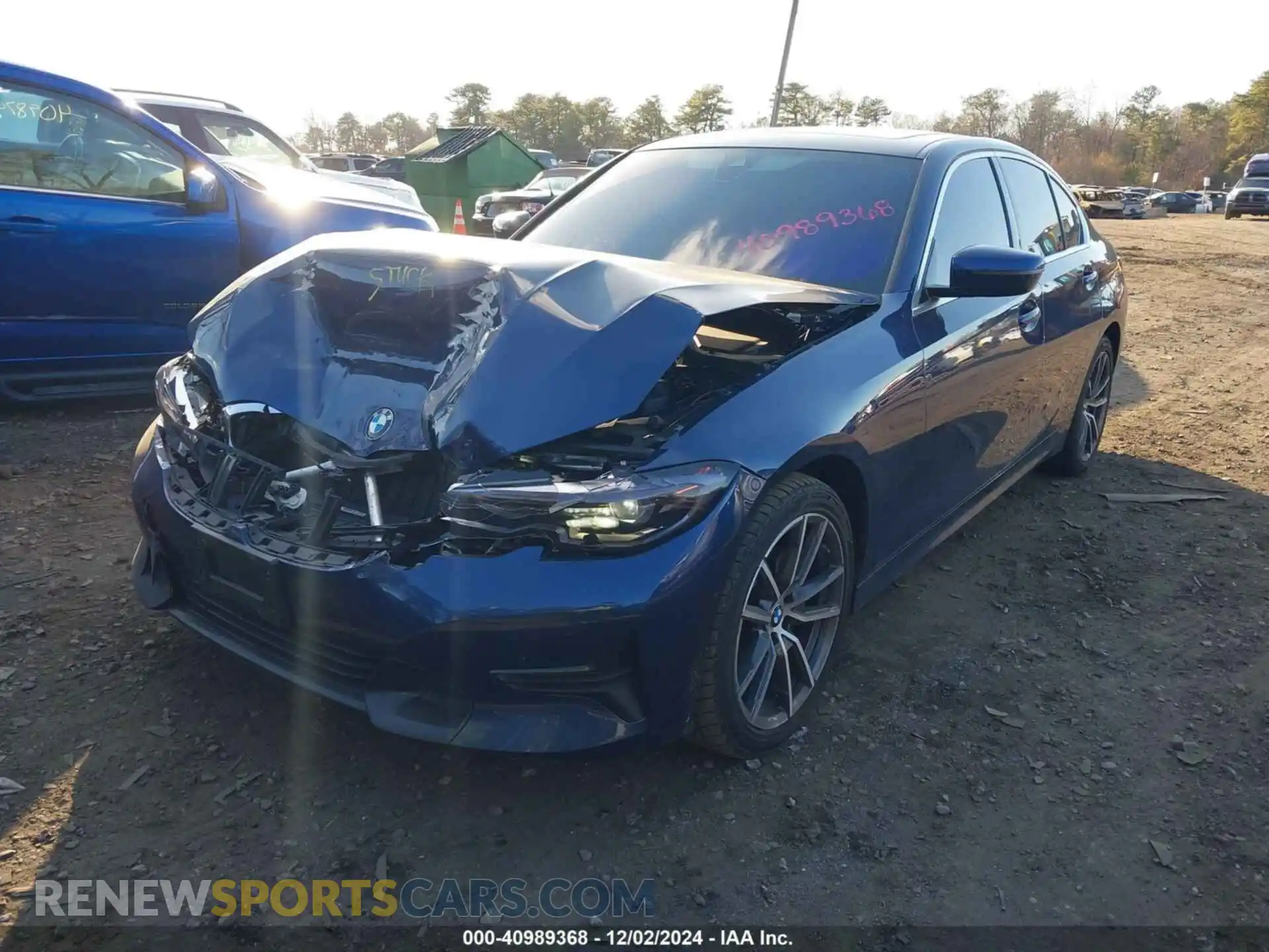 2 Photograph of a damaged car WBA5R7C51KAJ84970 BMW 330I 2019