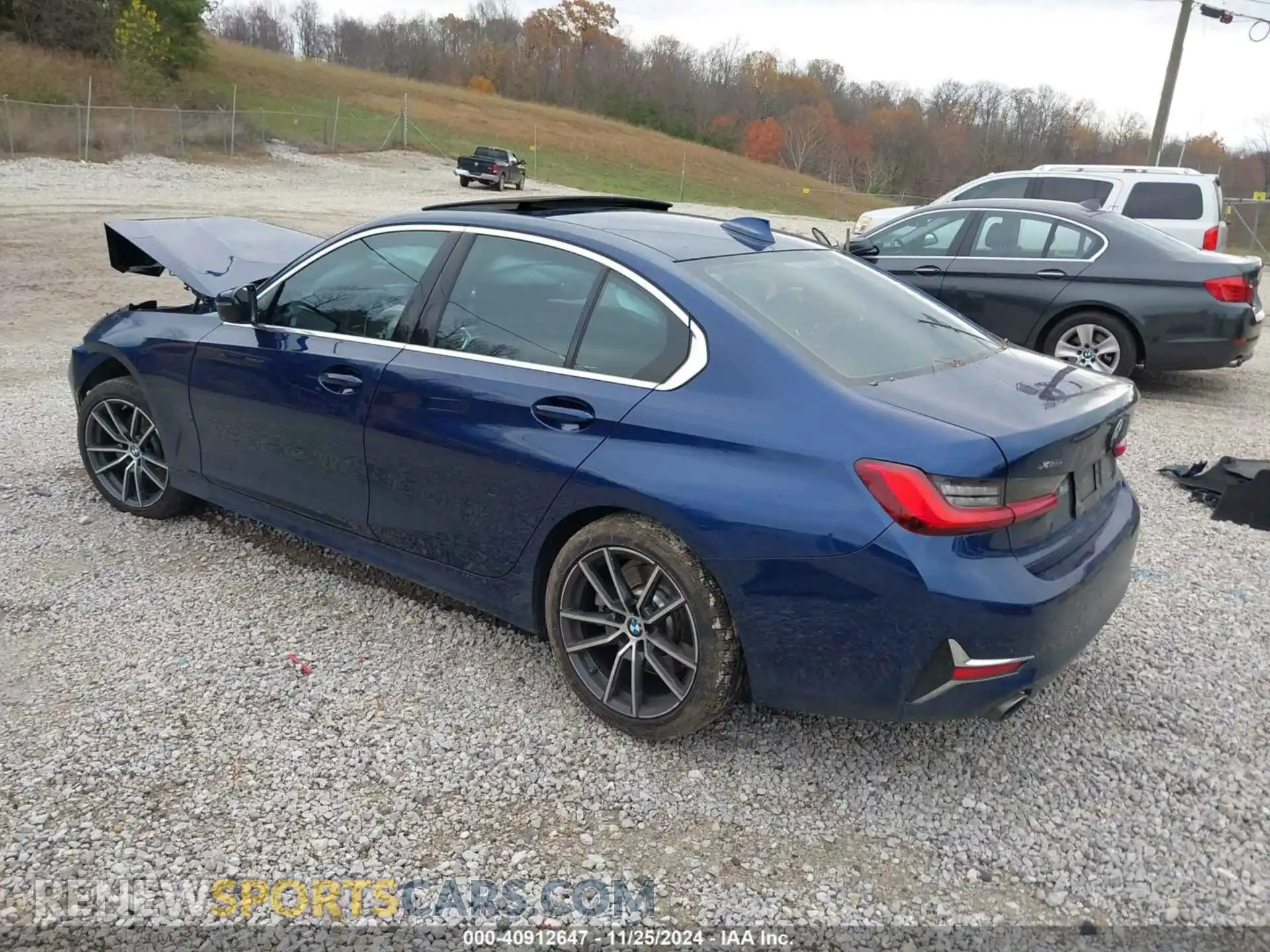 3 Photograph of a damaged car WBA5R7C52KAJ79048 BMW 330I 2019
