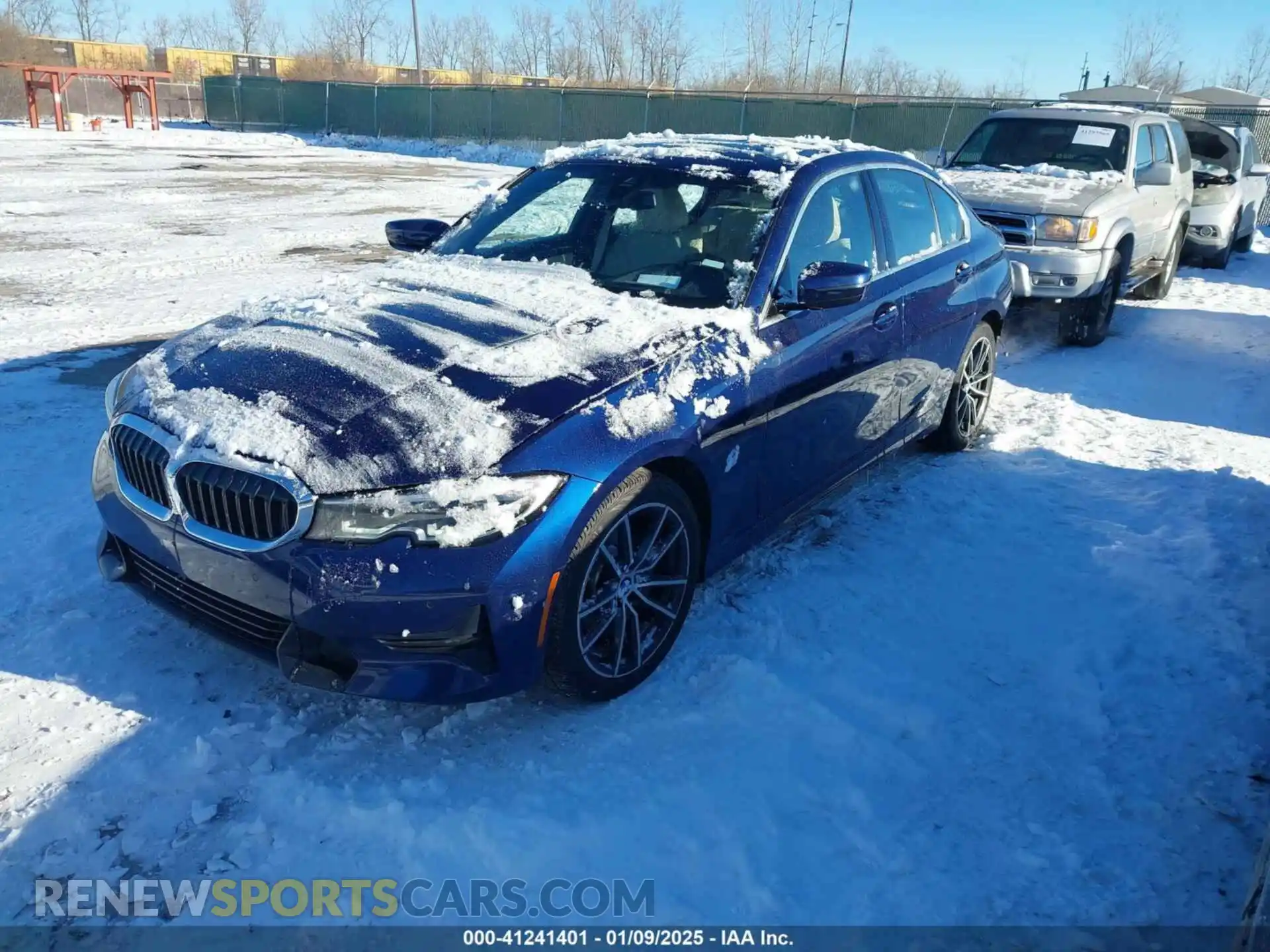 2 Photograph of a damaged car WBA5R7C55KAJ83515 BMW 330I 2019