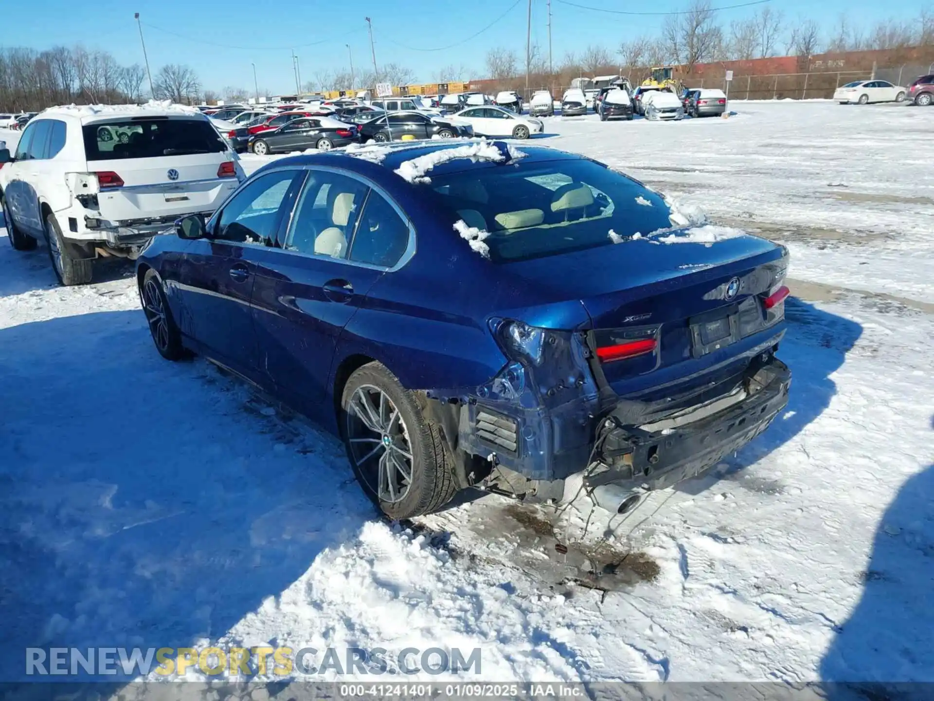 3 Photograph of a damaged car WBA5R7C55KAJ83515 BMW 330I 2019
